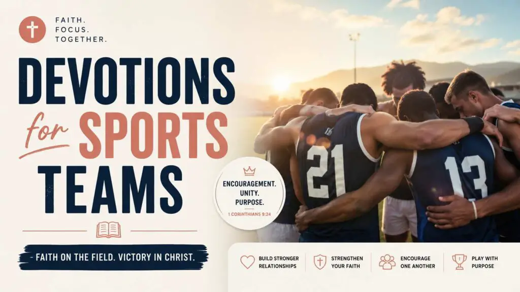 devotions for sports teams