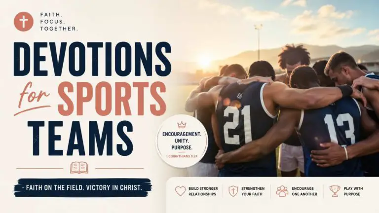 Motivating Devotions for Sports Teams