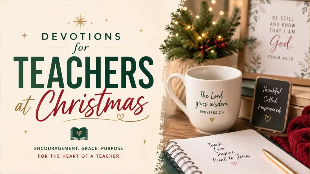 devotions for teachers at christmas