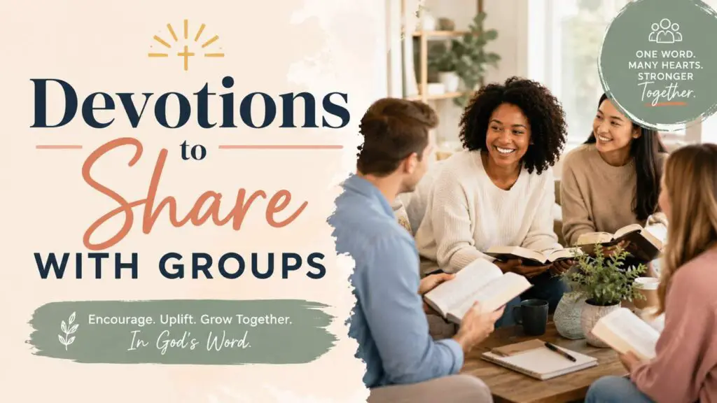 devotions to share with a group