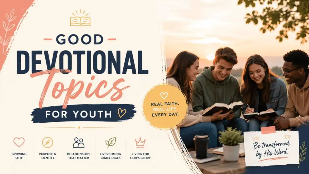 good devotional topics for youth