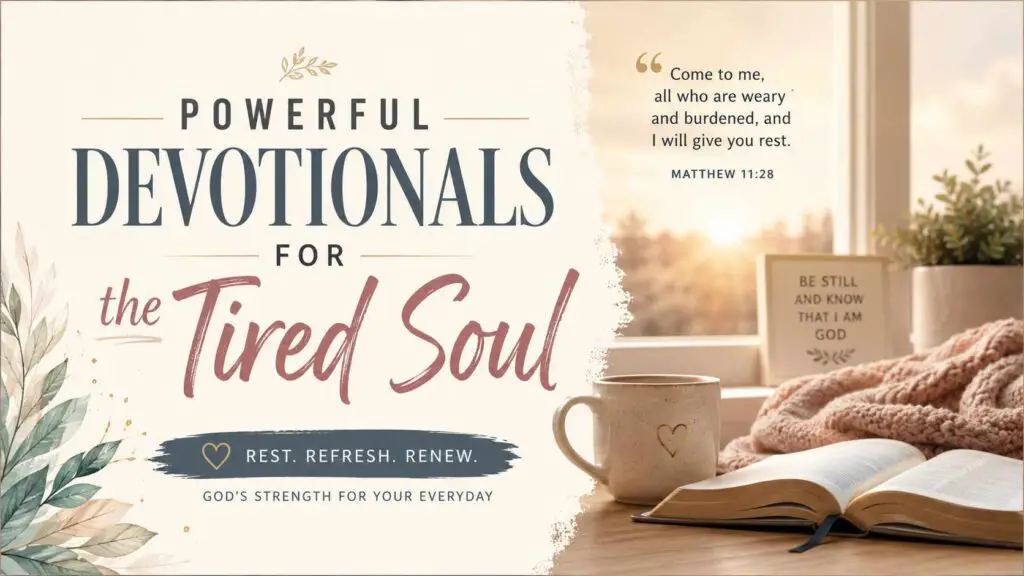 tired devotional