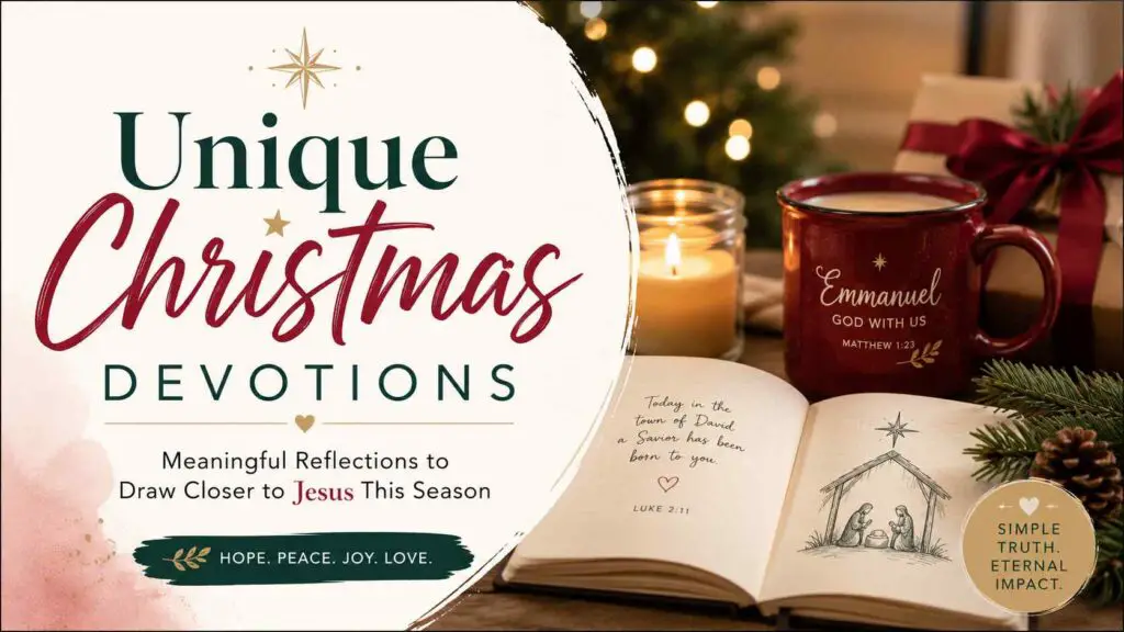 unique christmas devotions