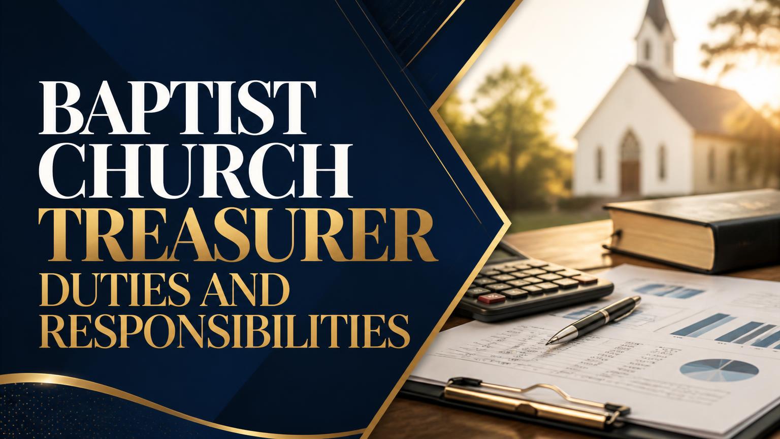 Baptist Church Treasurer Duties and Responsibilities