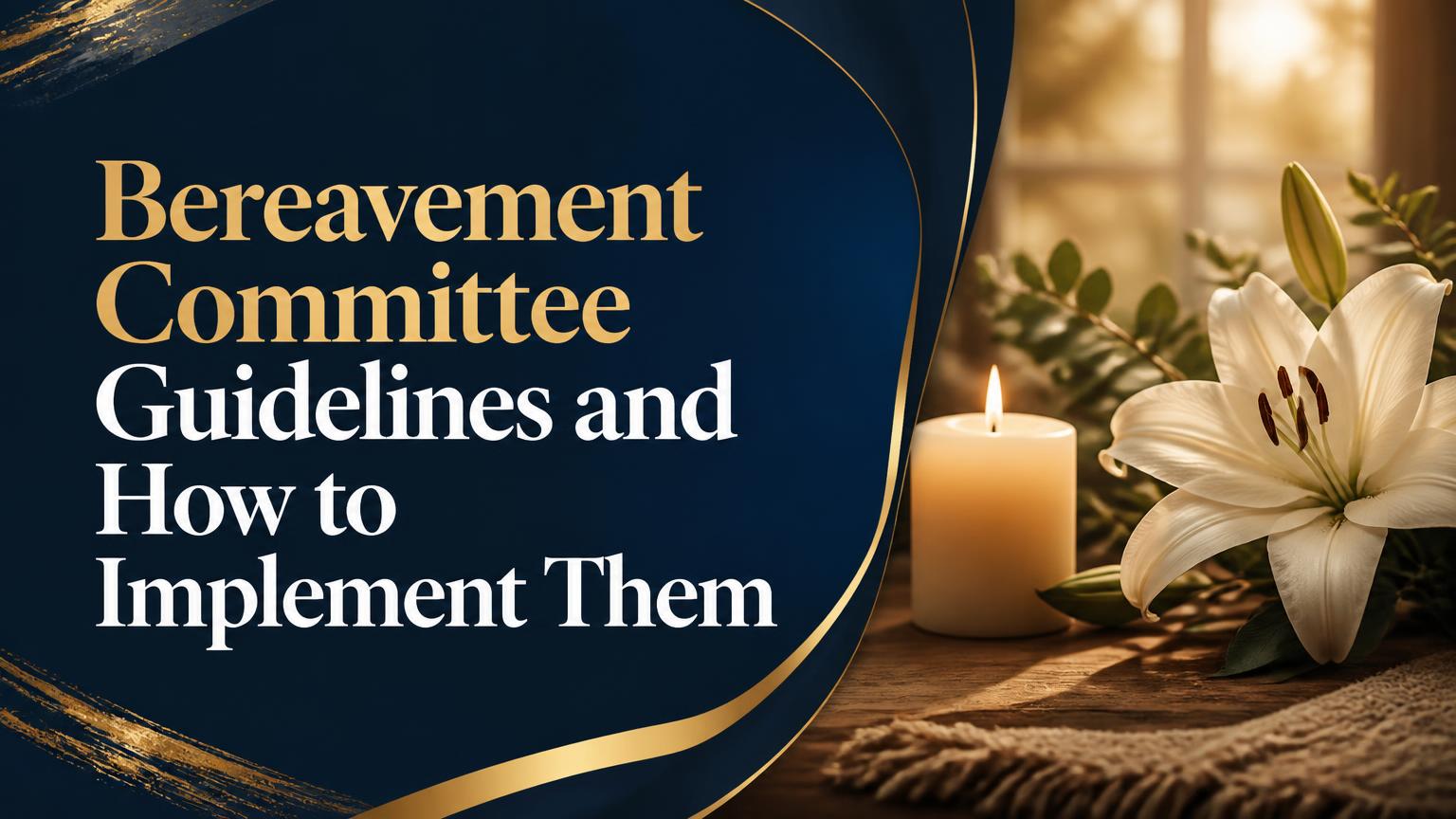 Bereavement Committee Guidelines