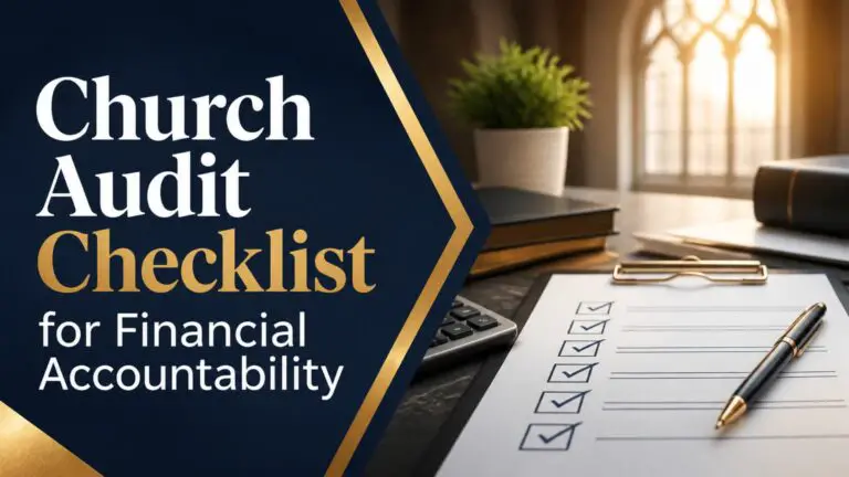 Church Audit Checklist for Financial Accountability