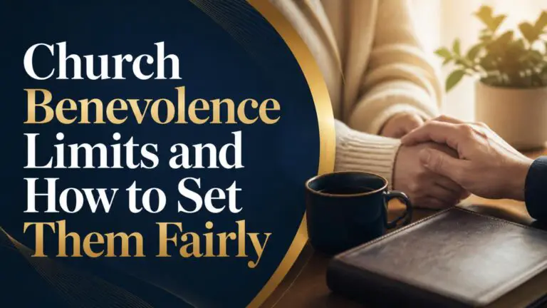 Church Benevolence Limits and How to Set Them Fairly