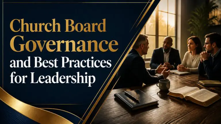 Church Board Governance and Best Practices for Leadership