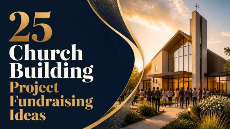 25 Church Building Project Fundraising Ideas