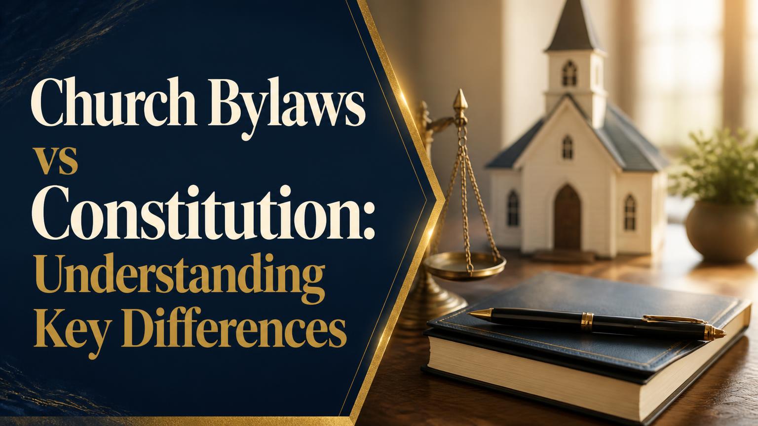 Church Bylaws vs Constitution