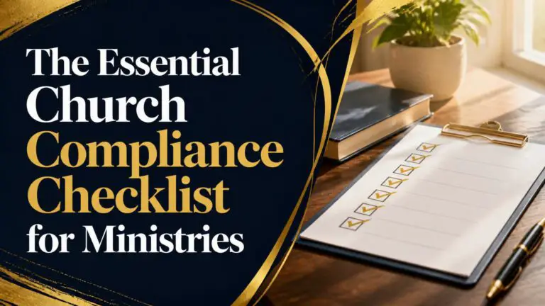 The Essential Church Compliance Checklist for Ministries
