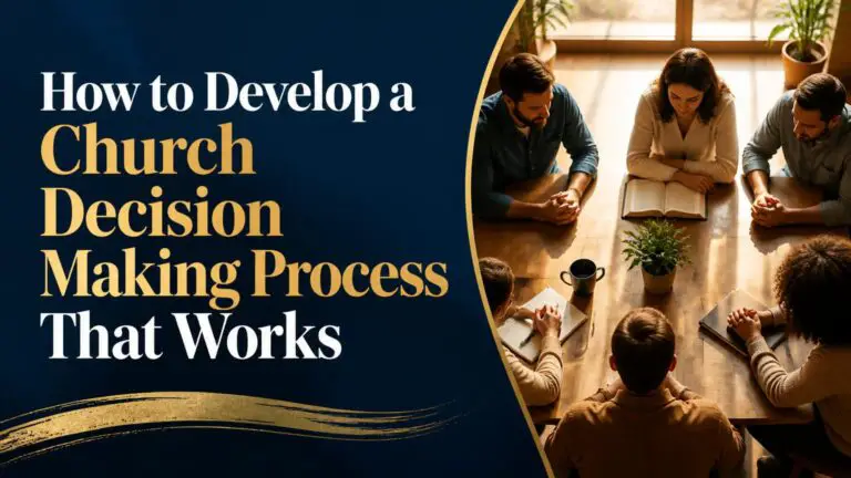 How to Develop a Church Decision Making Process That Works