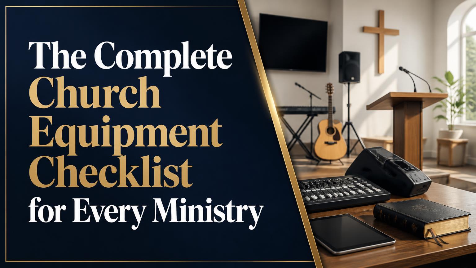 Church Equipment Checklist