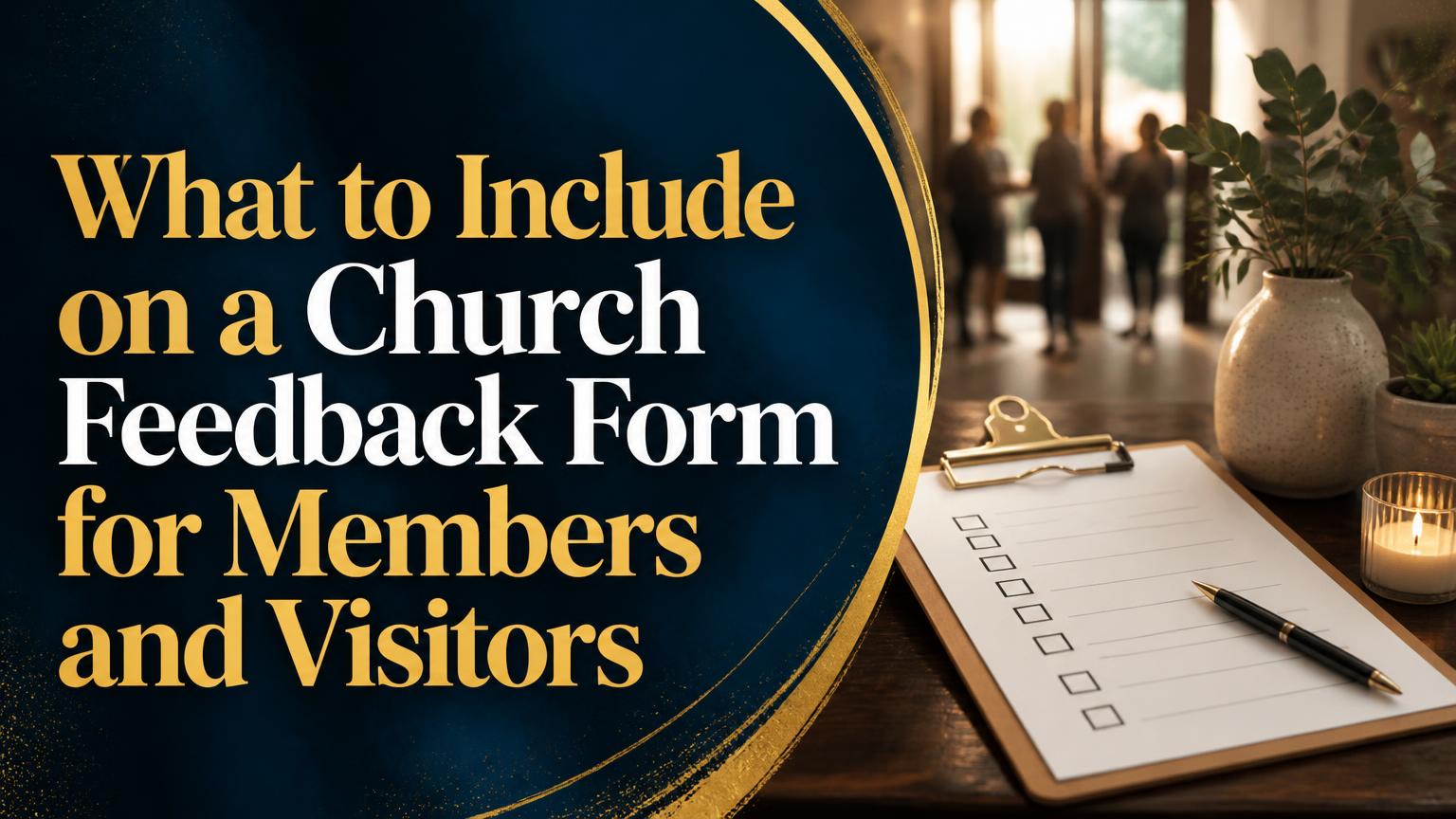 Church Feedback Form