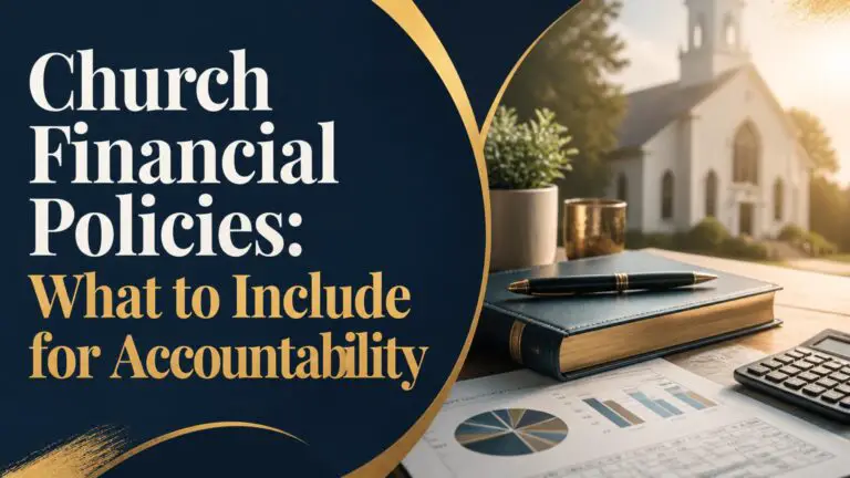 Church Financial Policies: What to Include for Accountability