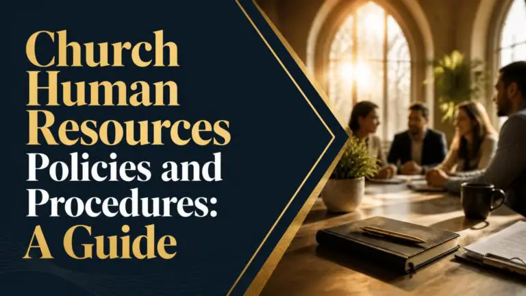 Church Human Resources Policies and Procedures: A Guide