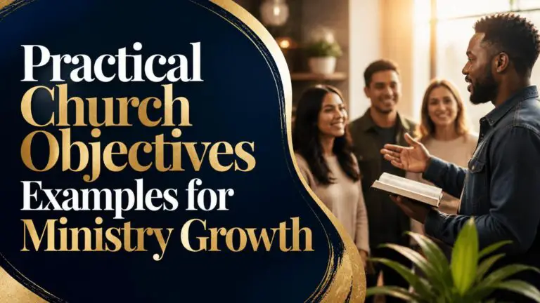 Practical Church Objectives Examples for Ministry Growth