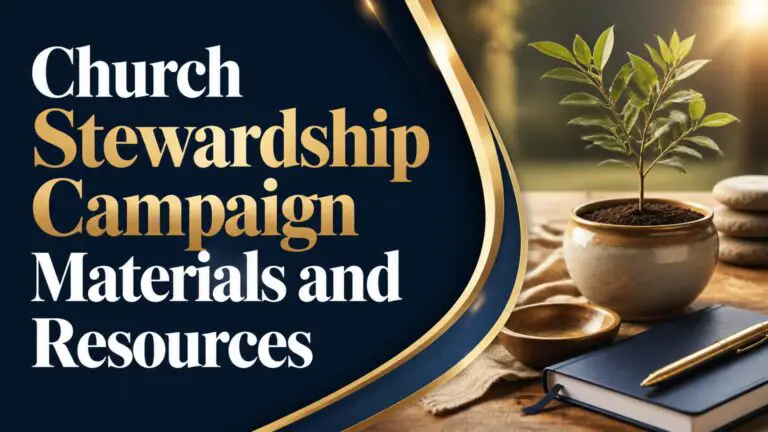 Church Stewardship Campaign Materials and Resources