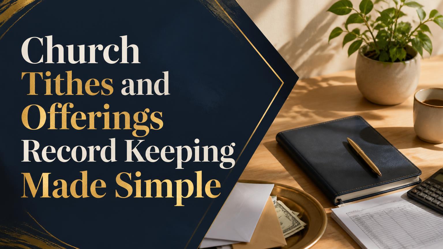 Church Tithes and Offerings Record Keeping