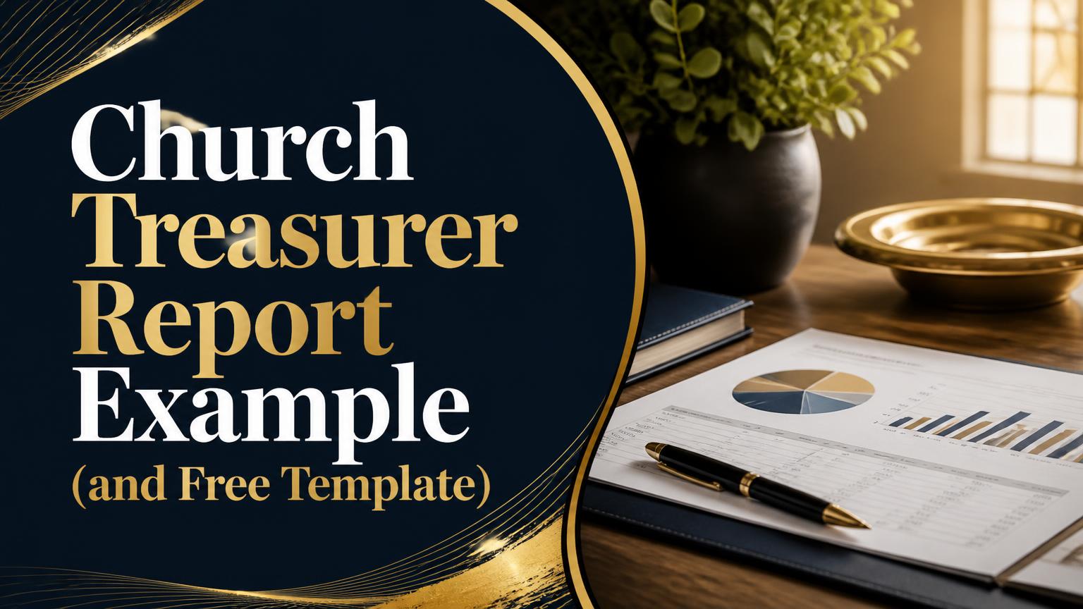 Church Treasurer Report Example