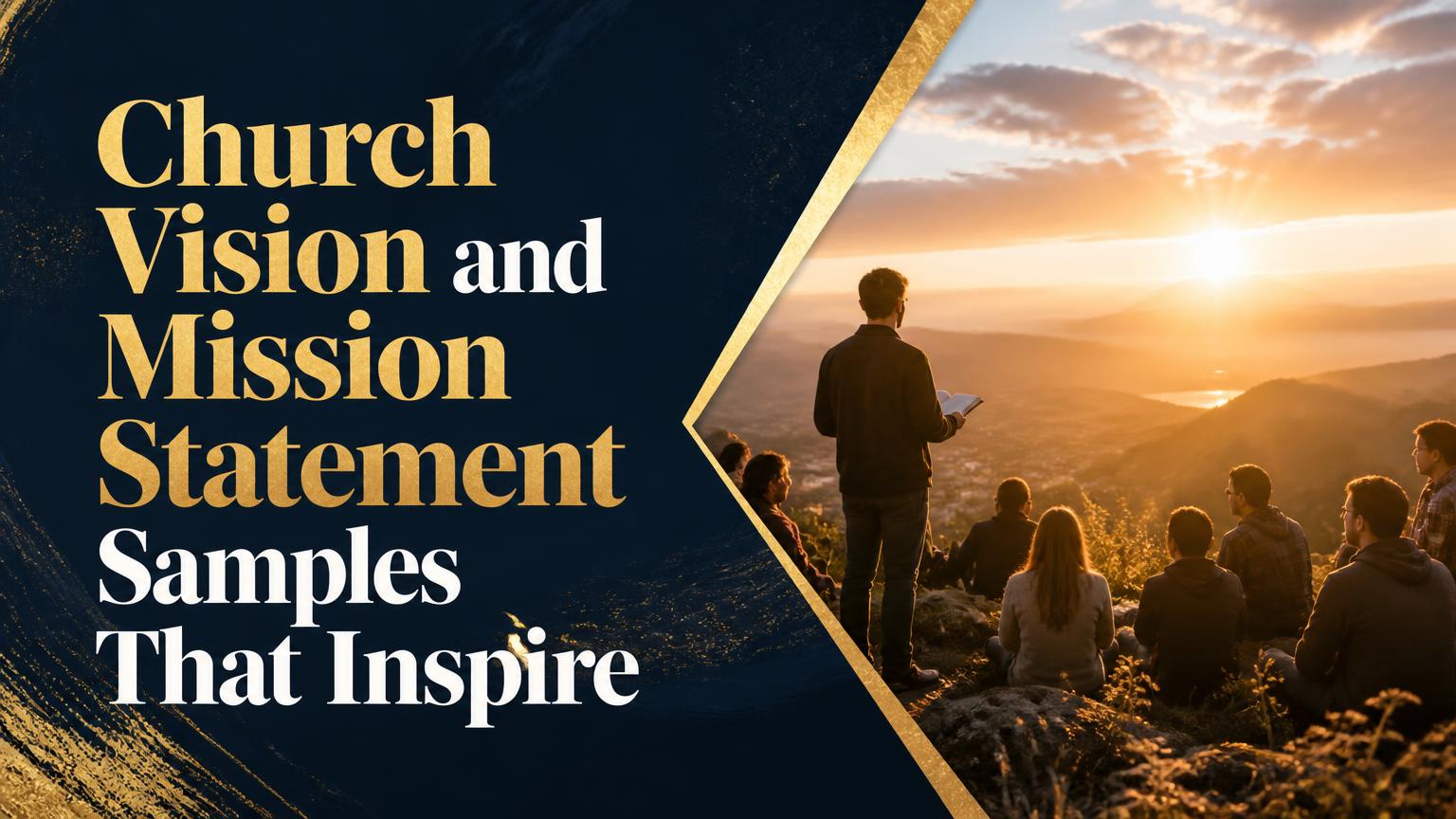 Church Vision and Mission Statement Sample
