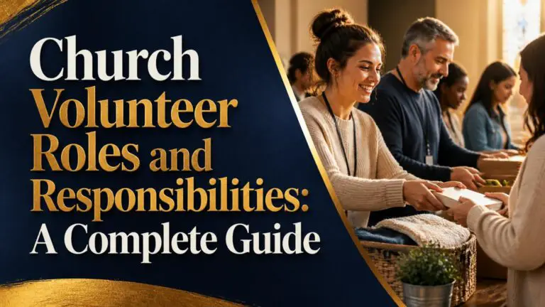 Church Volunteer Roles and Responsibilities: A Complete Guide
