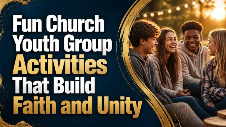 Fun Church Youth Group Activities That Build Faith and Unity