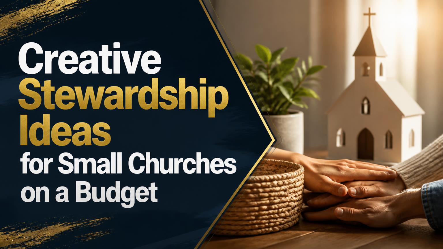 Creative Stewardship Ideas for Small Churches