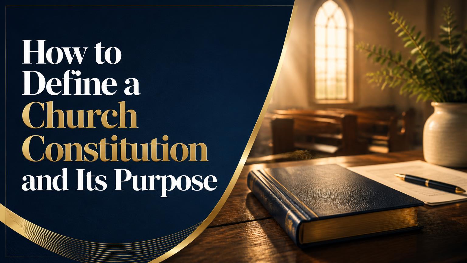 Define Church Constitution