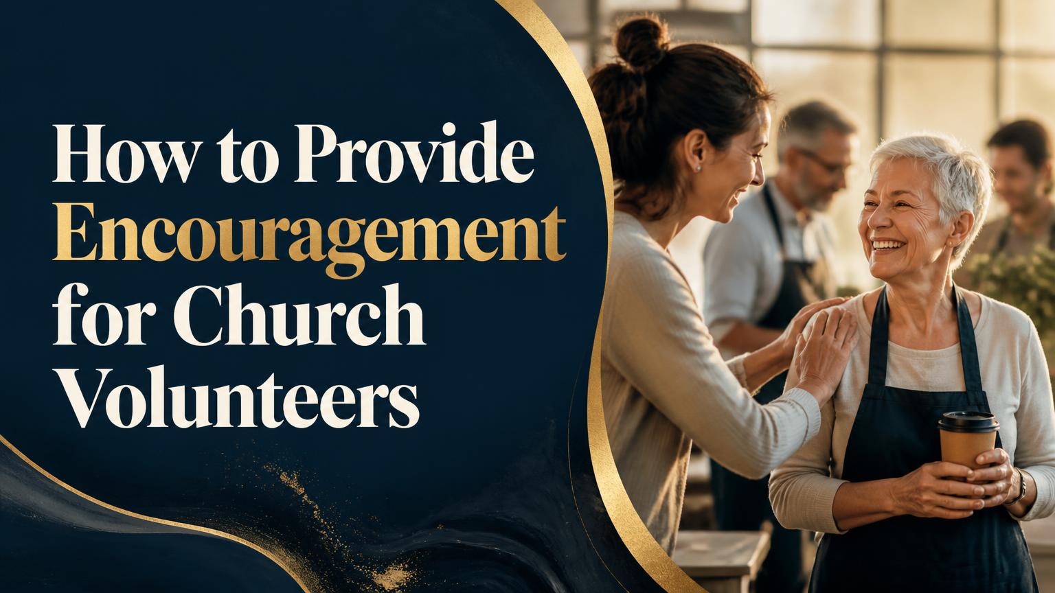 Encouragement for Church Volunteers