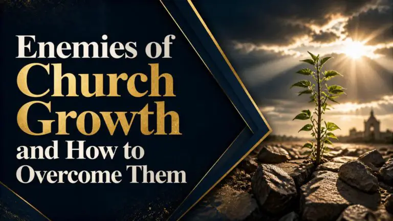 Enemies of Church Growth and How to Overcome Them