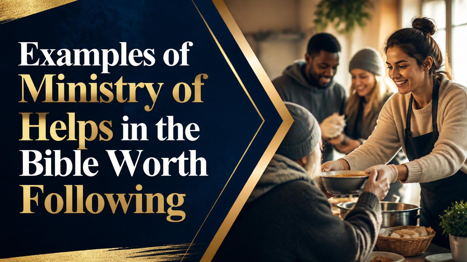 Remove Insignificant Examples of Ministry of Helps in the Bible Worth Following ...