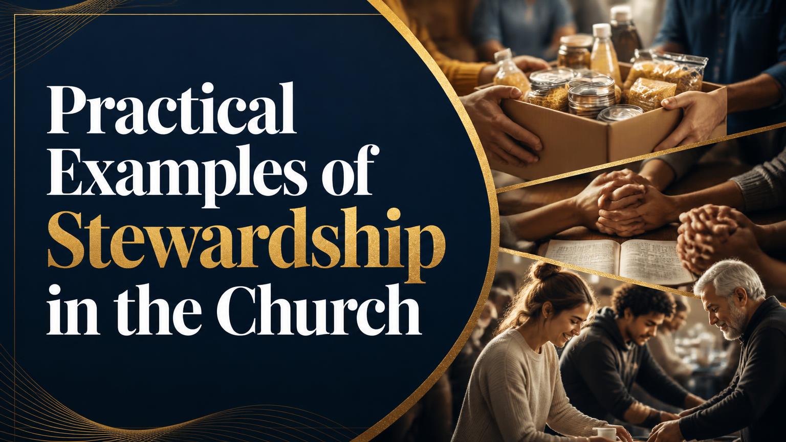 Practical Examples of Stewardship in the Church - DEVOTIONALS FOR TODAY
