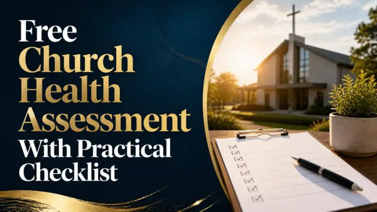 Free Church Health Assessment With Practical Checklist