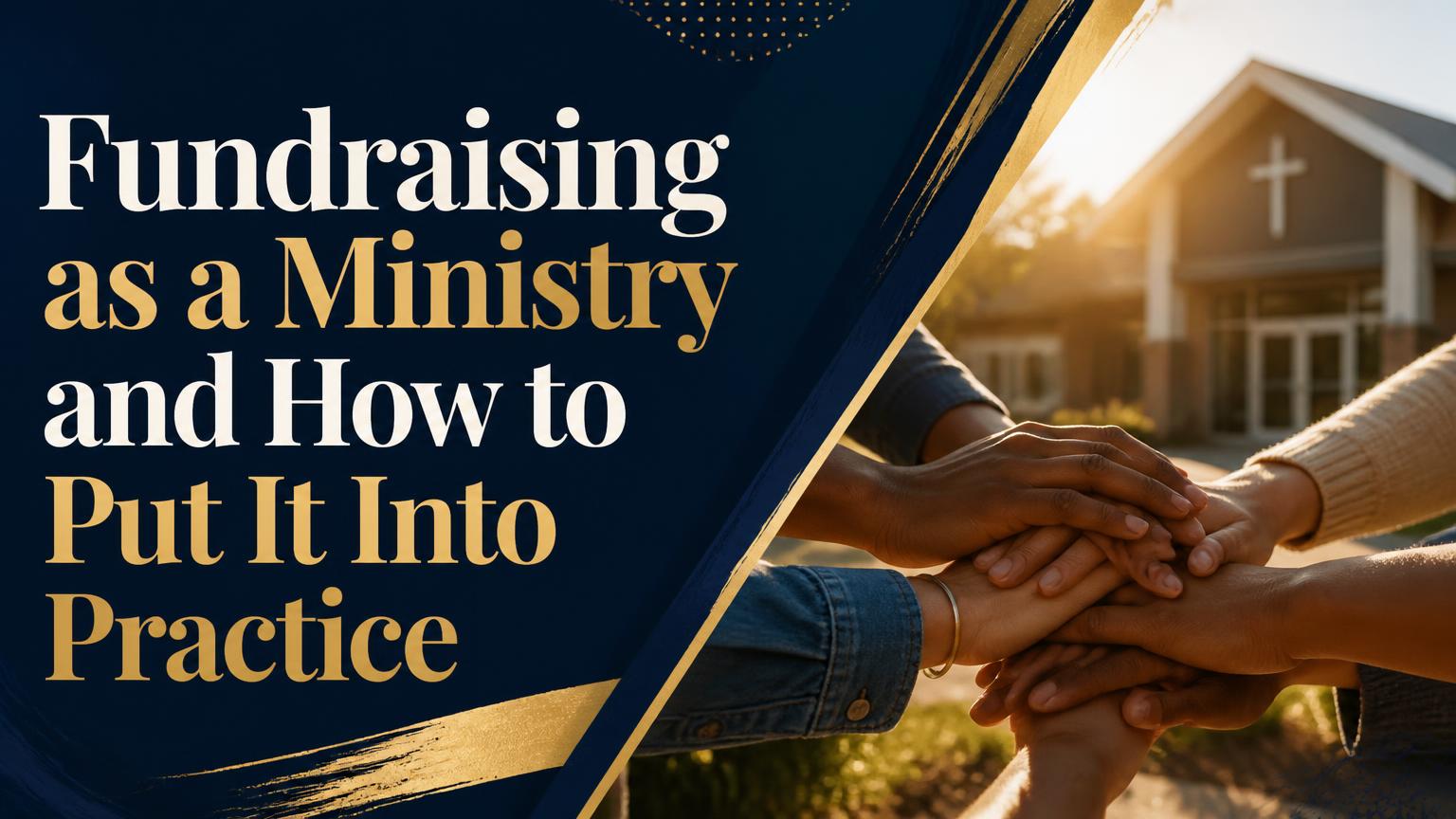 Fundraising as a Ministry