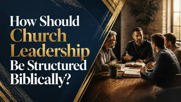 How Should Church Leadership Be Structured Biblically?