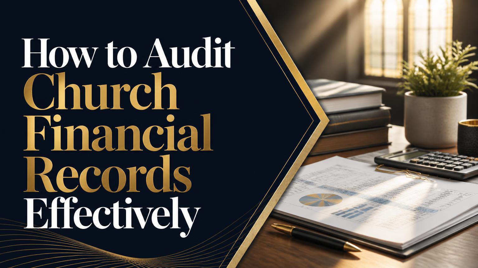How to Audit Church Financial Records