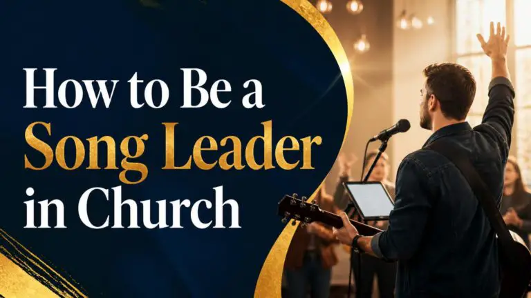 How to Be a Song Leader in Church