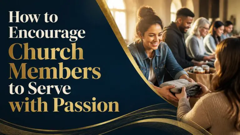 How to Encourage Church Members to Serve with Passion