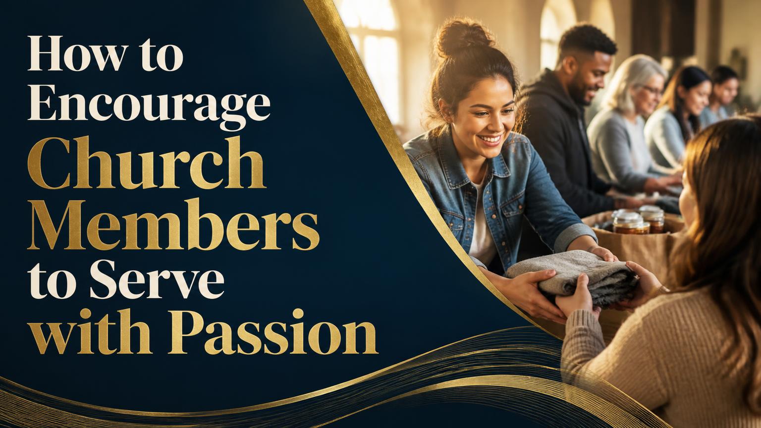 How to Encourage Church Members to Serve