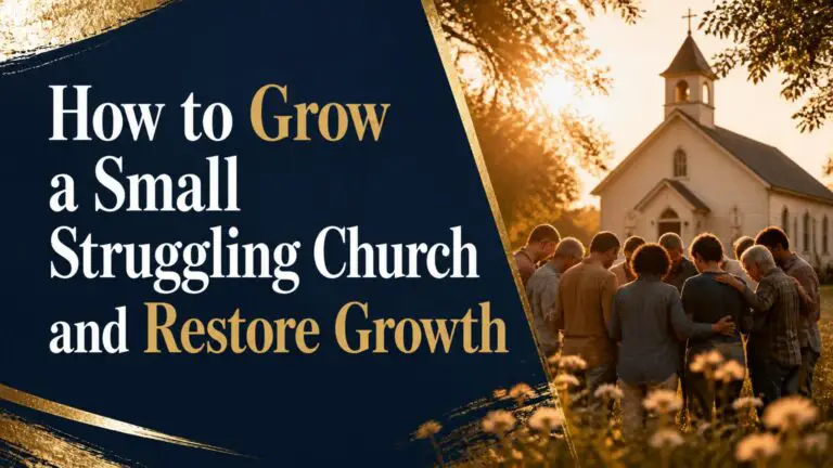How to Grow a Small Struggling Church and Restore Growth