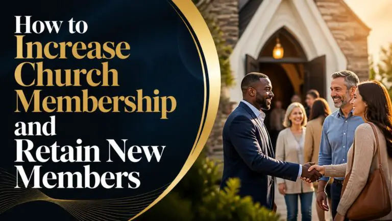 How to Increase Church Membership and Retain New Members