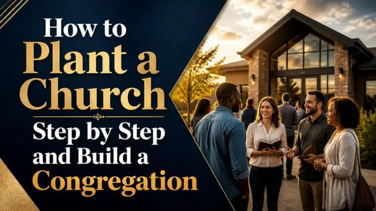 How to Plant a Church Step by Step and Build a Congregation