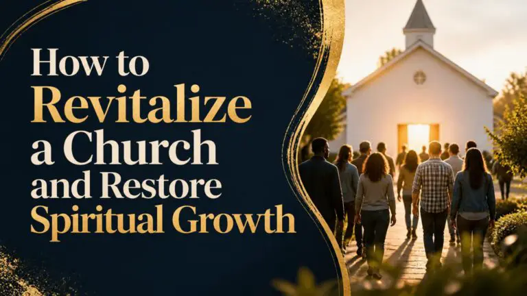How to Revitalize a Church and Restore Spiritual Growth