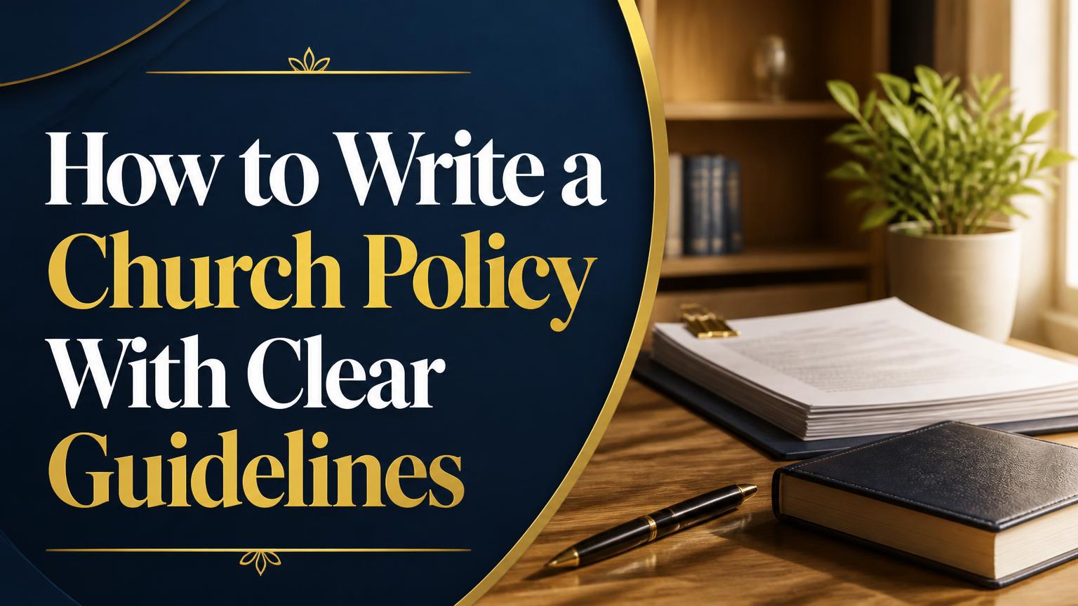How to Write a Church Policy