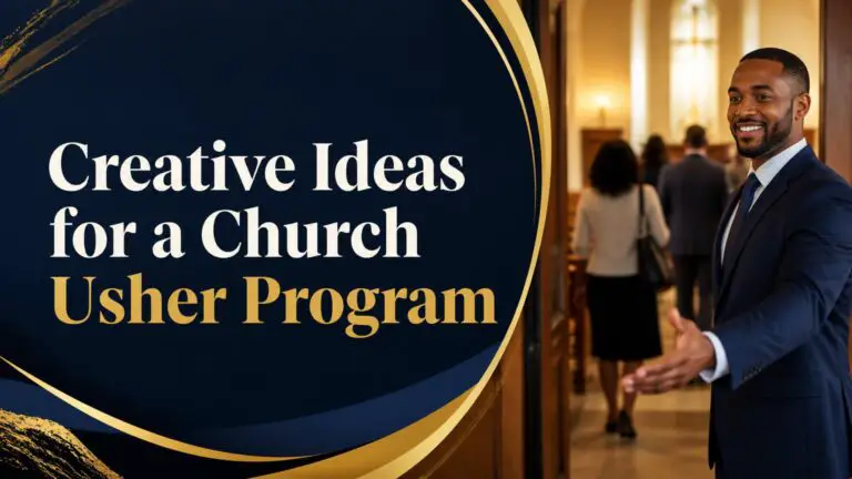 Creative Ideas for a Church Usher Program