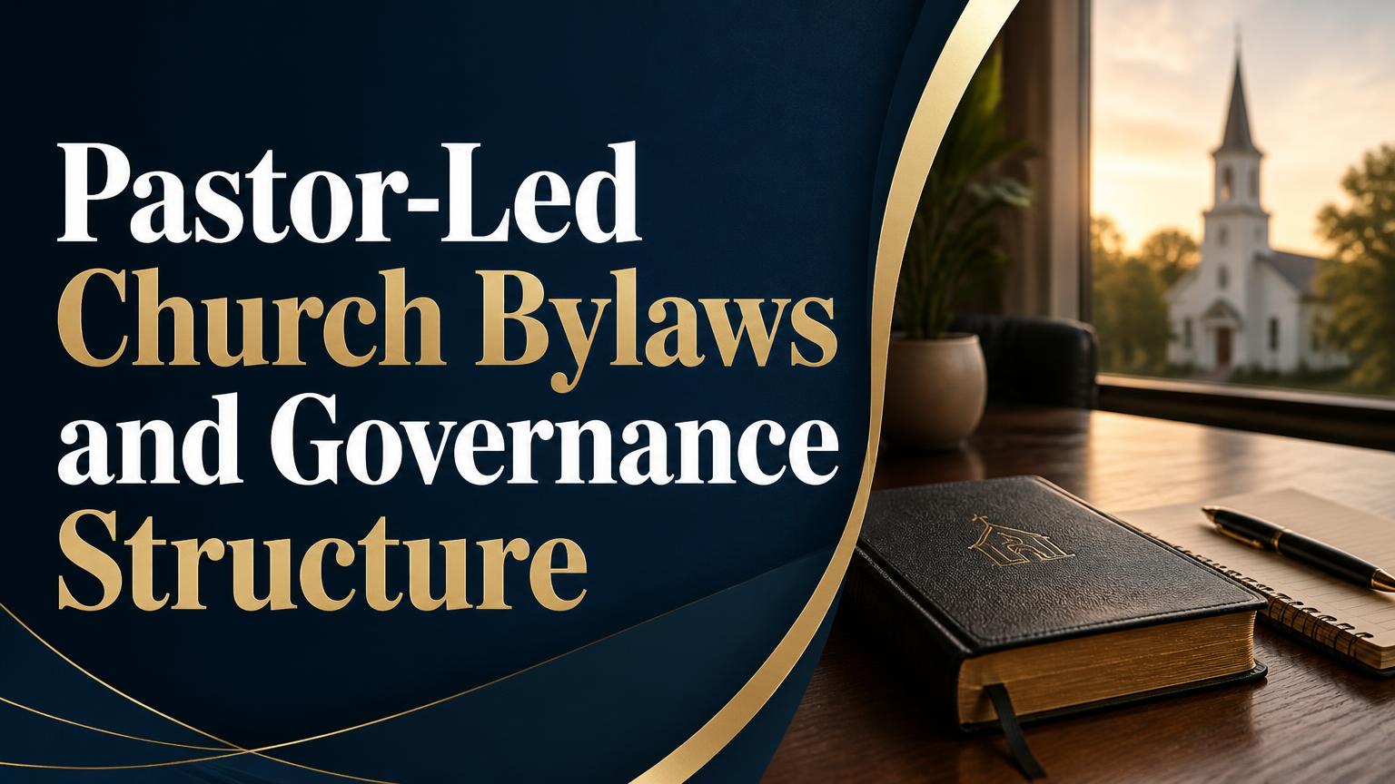 Pastor Led Church Bylaws