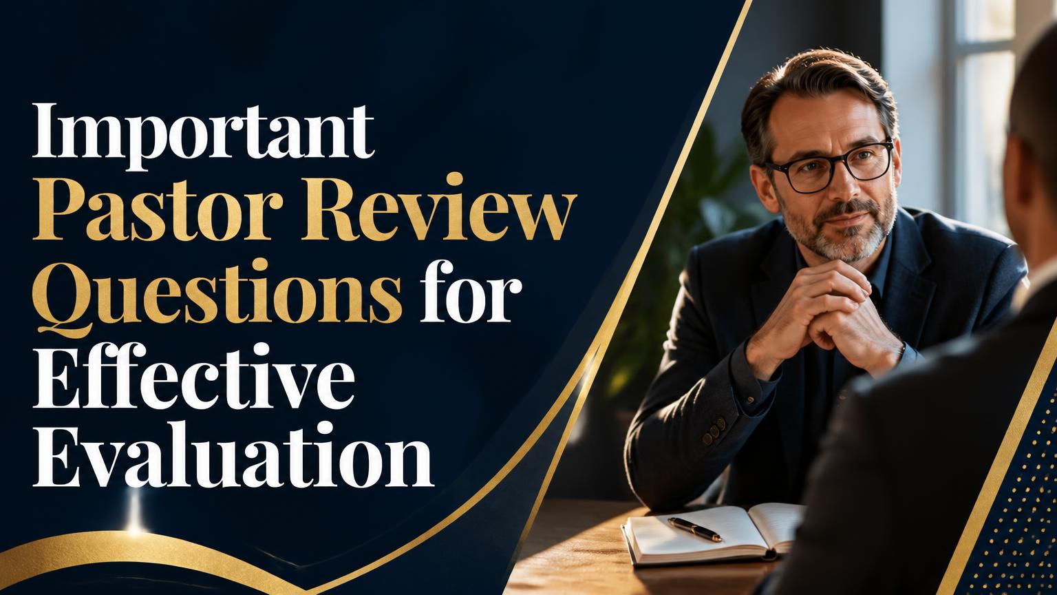 Revision Contents Sample Important Pastor Review Questions for Effective Evaluation ...