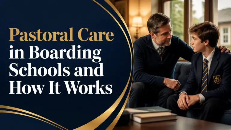 Pastoral Care in Boarding Schools and How It Works
