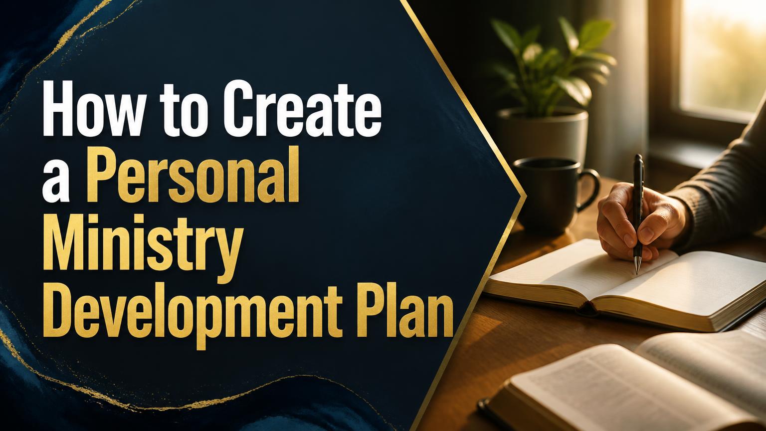 Personal Ministry Development Plan